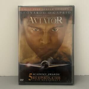 The Aviator DVD 2 Disc Full Screen Edition Leonardo DiCaprio NEW